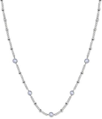Rosefield Ocelový náhrdelník s opalizujícími krystaly Raye JCSCS-J265