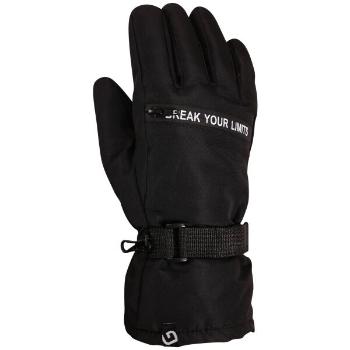 Lewro IKEF Dětské lyžařské rukavice, černá, velikost 4-7
