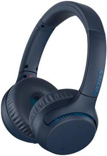 Bluetooth® Hi-Fi sluchátka Over Ear Sony WH-XB700 WHXB700L.CE7, modrá