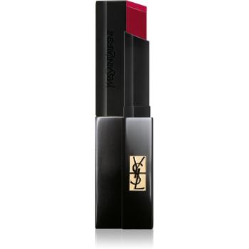 Yves Saint Laurent Rouge Pur Couture The Slim Velvet Radical tenká matující rtěnka s koženým efektem odstín 310