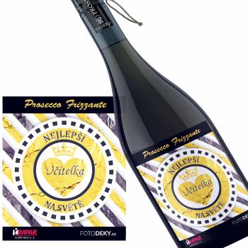 Víno Učitelka – pruhované (Druh Vína: Prosecco)