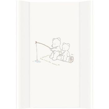 CEBA BABY Comfort přebalovací podložka s pevnou deskou 50 × 70 cm, Papa Bear bílá (5907672335421)
