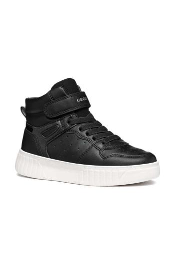 Dětské sneakers boty Geox MIKIROSHI černá barva, J46DVB.0BCKC