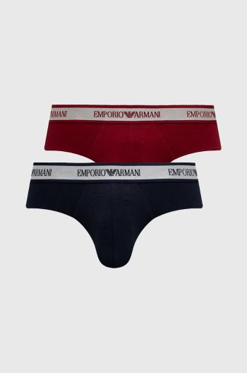 Spodní prádlo Emporio Armani Underwear (2-pak) pánské, tmavomodrá barva