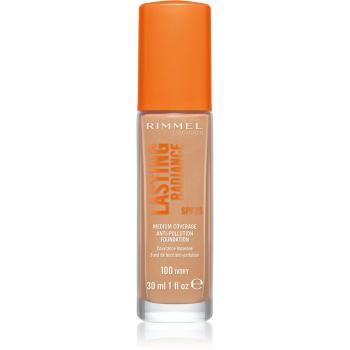 Rimmel Lasting Radiance rozjasňující make-up SPF 25 odstín 100 Ivory 30 ml