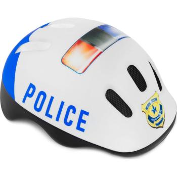 Spokey Dětská cyklistická přilba Policie 49-56 cm modrá