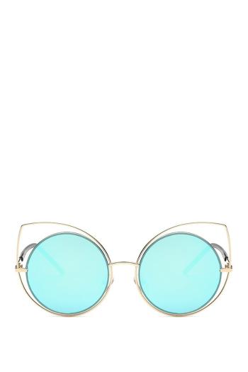Modro-zlaté sluneční brýle Mindy