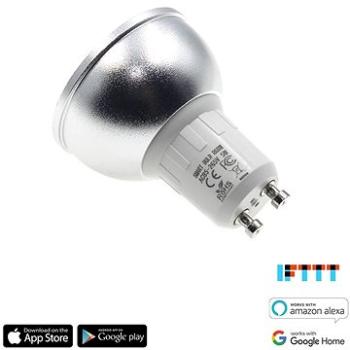 iQtech SmartLife GU10, Wi-Fi žárovka GU10, 5W, barevná (iQTGU10)