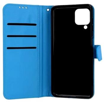 TopQ Samsung A22 knížkové modré s přezkou 66286 (Sun-66286)