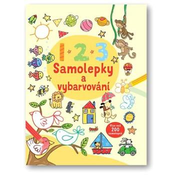 Samolepky a vybarvovaní 1 2 3: Více než 200 samolepek (978-80-256-3386-1)