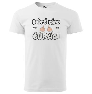 Tričko Dobré ráno č*ráci (Velikost: 2XL, Typ: pro muže)