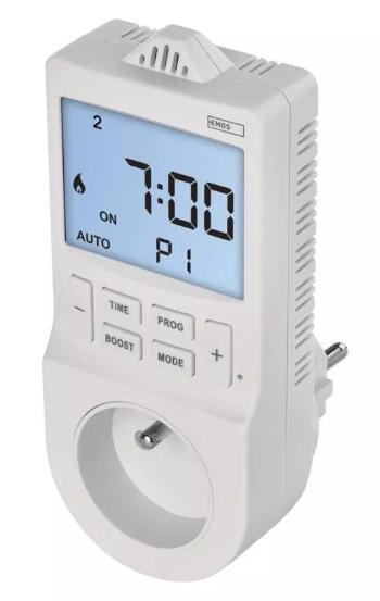 EMOS Časově spínaný termostat do zásuvky
