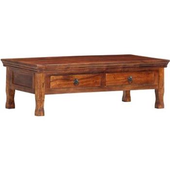 SHUMEE Konferenční stolek 110 × 55 × 35 cm masivní akáciové dřevo, 286315 (286315)