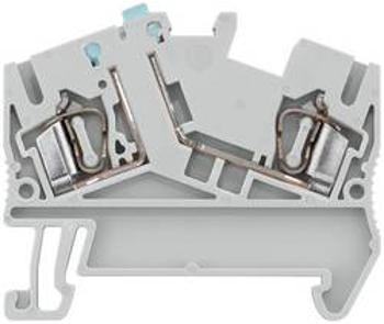 Svorka pro oddělování nožů přípojka s pružinovým protitahem Siemens 8WH25006CF00, šedá, 50 ks