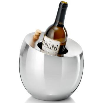 Víno chladič FROID Philippi 20 cm stříbrné