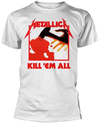 Metallica Tričko Kill Em All White XL