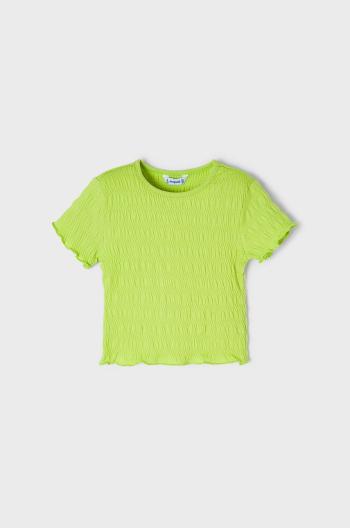 Dětské tričko Mayoral žlutá barva