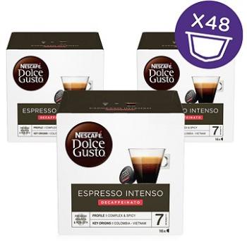NESCAFÉ Dolce Gusto Espresso Intenso Decaffeinato, 3 balení (7613035260931)