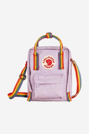 Ledvinka Fjallraven Kanken Rainbow Sling fialová barva, F23623.457.907-907