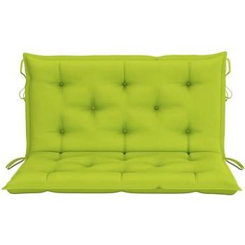 Poduška pro závěsné houpací křeslo zářivě zelená 100 cm textil (315003)