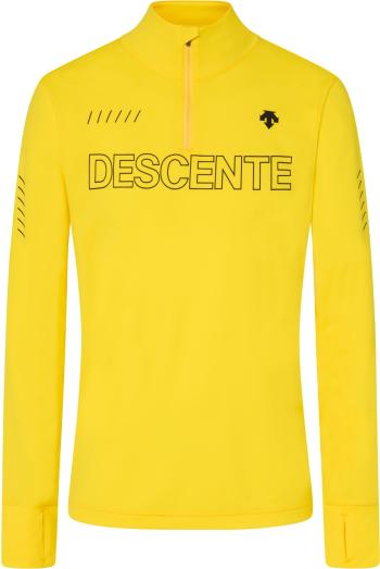 Descente Descente 1/4 Zip T-Neck - Marigold Yellow L