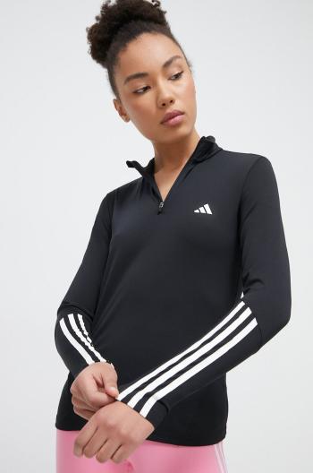 Tréninková mikina adidas Performance Hyperglam černá barva, s potiskem, IN6841