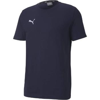 Puma TEAMGOAL 23 CASUALS TEE Pánské triko, tmavě modrá, velikost