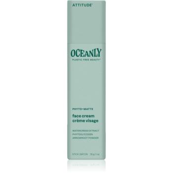 Attitude Oceanly Face Cream zmatňující tuhý krém pro smíšenou pleť 30 g