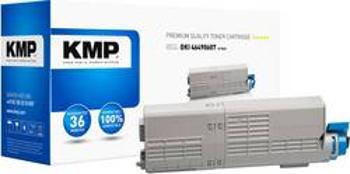 KMP toner náhradní OKI 46490607 kompatibilní azurová 6000 Seiten O-T54X