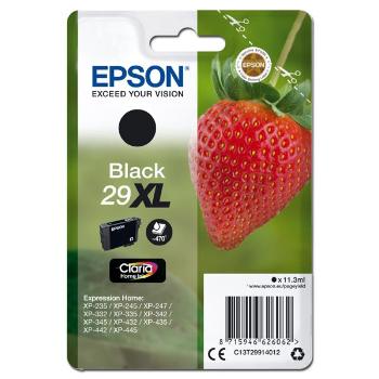 EPSON T2991 (C13T29914012) - originální cartridge, černá, 11,3ml