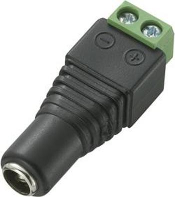 Nízkonapěťový konektor TRU COMPONENTS 735862, 12 V/DC, 5 A, zásuvka, rovná, DC-13F, 5.5 mm, 5.5 mm, 2.5 mm, 1 ks