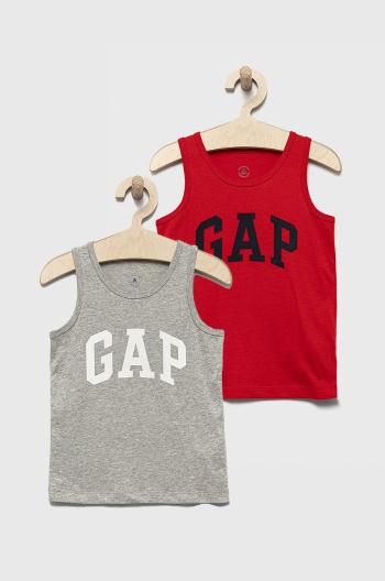 Dětské bavlněné tričko GAP ( 2-pak)