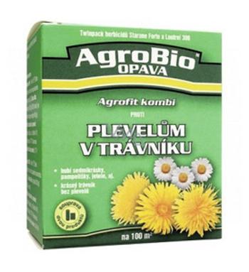 Přípravek proti plevelům v trávníku AGROBIO Agrofit Kombi 100m2