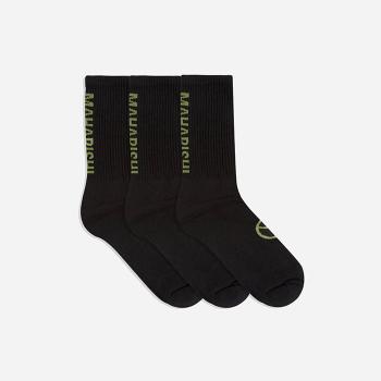 Ponožky Miltype Peace Sports Socks 3-Pack 9345 BLACK / BLACK / BLACK