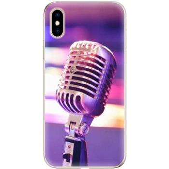 iSaprio Vintage Microphone pro iPhone XS (vinm-TPU2_iXS)
