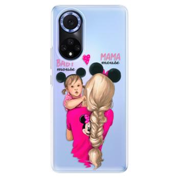 Odolné silikonové pouzdro iSaprio - Mama Mouse Blond and Girl - Huawei Nova 9