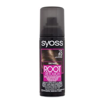Syoss Root Retoucher Temporary Root Cover Spray 120 ml barva na vlasy pro ženy Brown na barvené vlasy