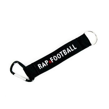 Přívěsek na klíče Rap Football Basic Logo Keychain Black - UNI