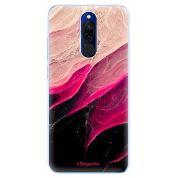 Odolné silikonové pouzdro iSaprio - Black and Pink - Xiaomi Redmi 8