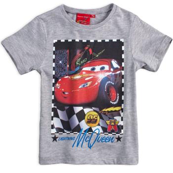 DISNEY CARS Chlapecké tričko DISENY CARS LIGHTYEAR šedé Velikost: 98