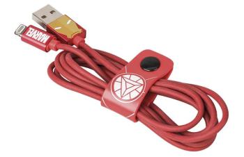 Lightning USB kabel Iron Man 120 cm