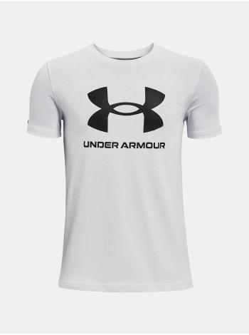 Tričko Under Armour Sportstyle Logo SS - šedá