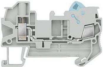 Hybridní svorka průchodky šroubovací, přípojka IDC Siemens 8WH31002DF00, šedá, 50 ks