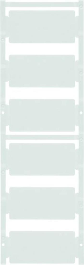 Device markers, MultiCard, 30 x 60 mm, Polyamide 66, Colour: White Weidmüller Počet markerů: 30 CC 30/60 MC NEUTRAL WSMnožství: 30 ks