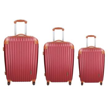 Sada 3 cestovních kufrů Madisson Apolen S,M,L - vínová