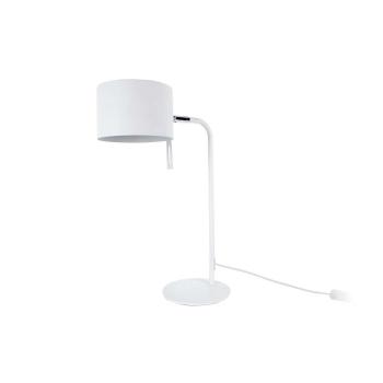 Stolní lampa Shell – bílá
