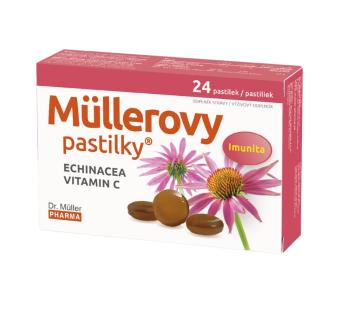 Dr. Müller Müllerovy pastilky s echinaceou 24 pastilek