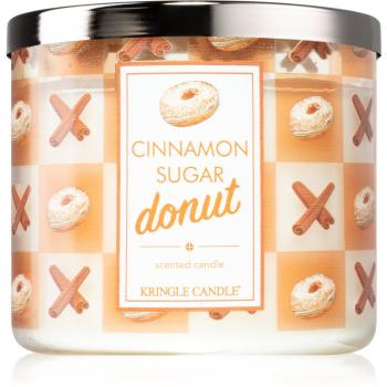 Kringle Candle Cinnamon Sugar Donut vonná svíčka 411 g