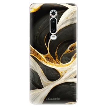 Odolné silikonové pouzdro iSaprio - Black and Gold - Xiaomi Mi 9T Pro