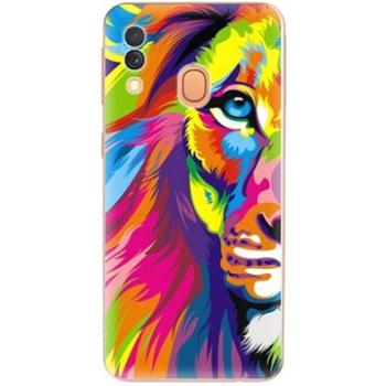 iSaprio Rainbow Lion pro Samsung Galaxy A40 (ralio-TPU2-A40)